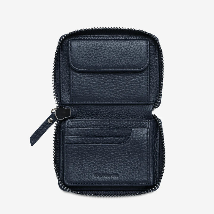 Status Anxiety Wayward Wallet - Midnight Blue