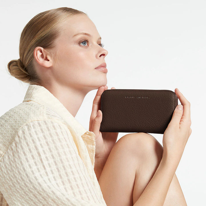 Status Anxiety Yet To Come Wallet - Cocoa