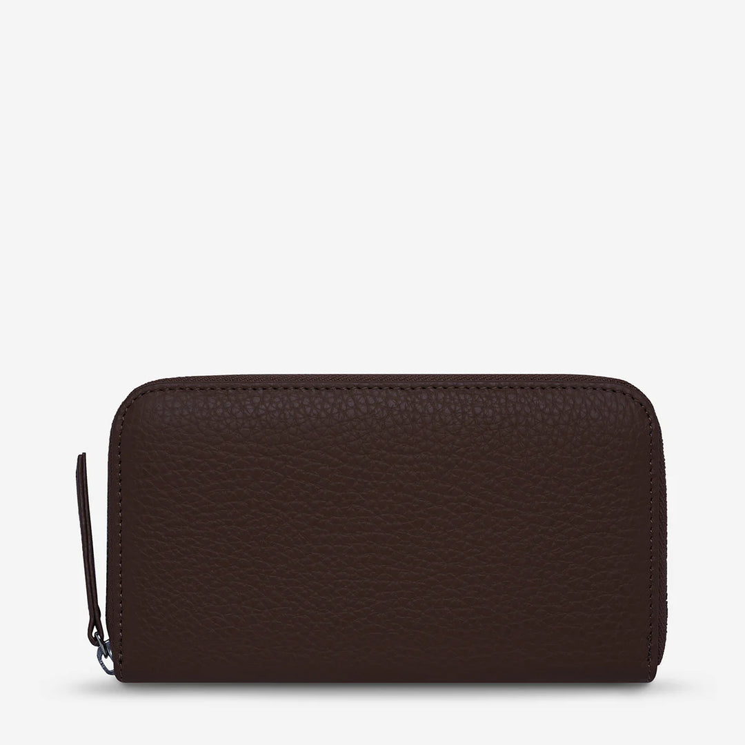 Status Anxiety Yet To Come Wallet - Cocoa