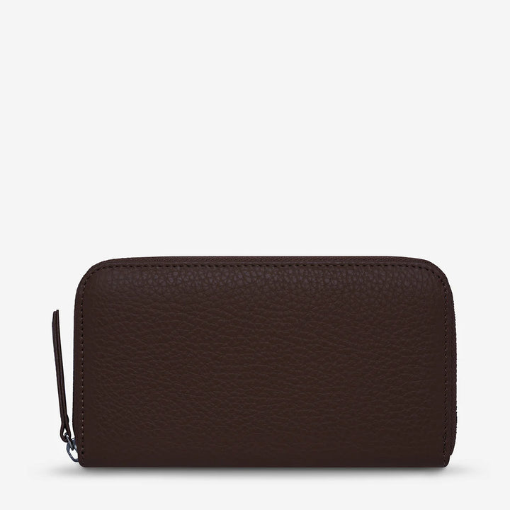 Status Anxiety Yet To Come Wallet - Cocoa
