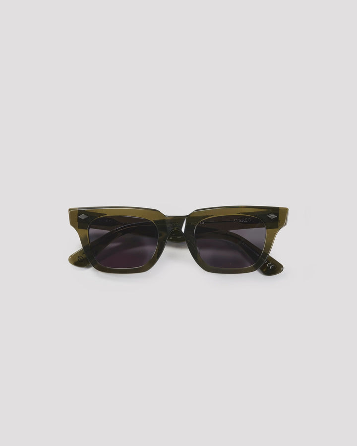 Epøkhe Stereo x Eithan Osborne Sunglasses - Army Green Polished/Black