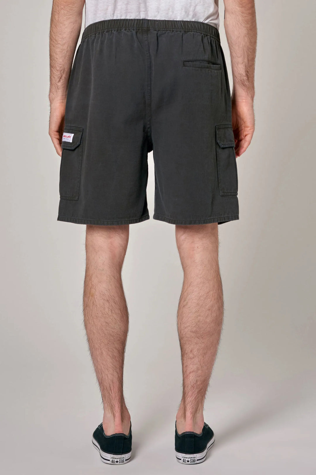 Rollas Tradie Cargo Short-Sulphur Black
