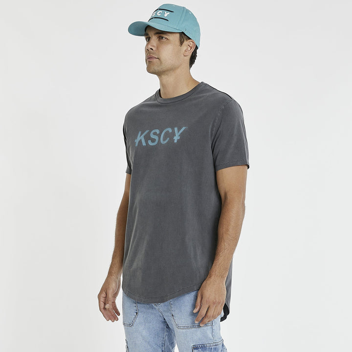 Kiss Chacey Thunderstorm Dual Curved Tee - Pigment Asphalt