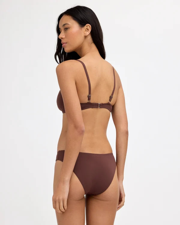 Billabong Sol Searcher Khloe D/DD Bikini Top - Teak