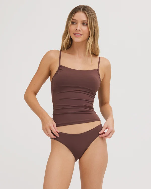 Billabong Sol Searcher Bondi Bikini Bottom - Teak