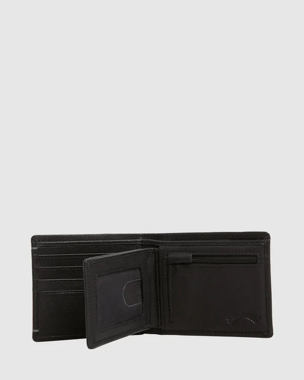 Billabong Rockaway 2 in 1 Wallet-Black