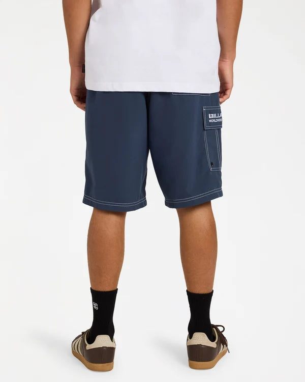 Billabong Throw On 22" Boardshort - Dusty Indigo
