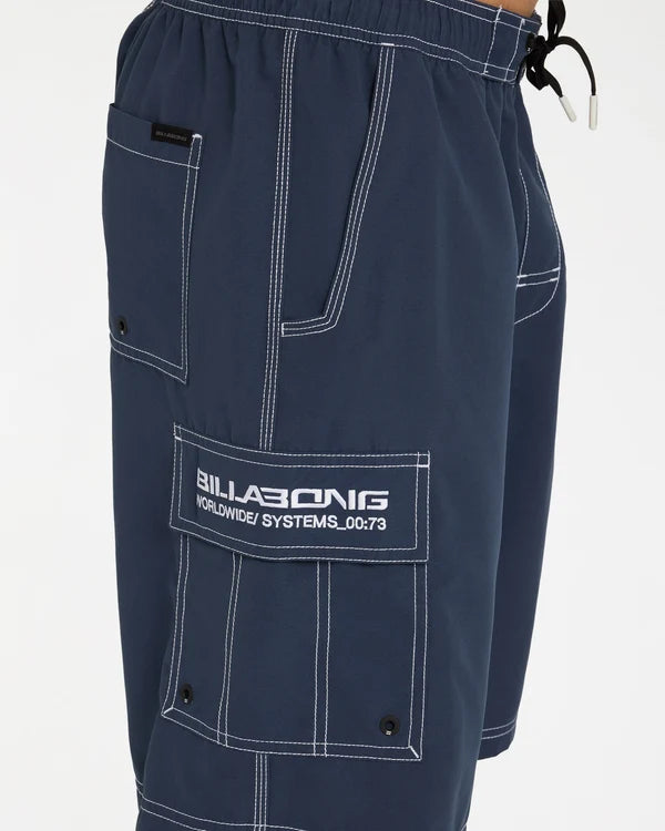 Billabong Throw On 22" Boardshort - Dusty Indigo