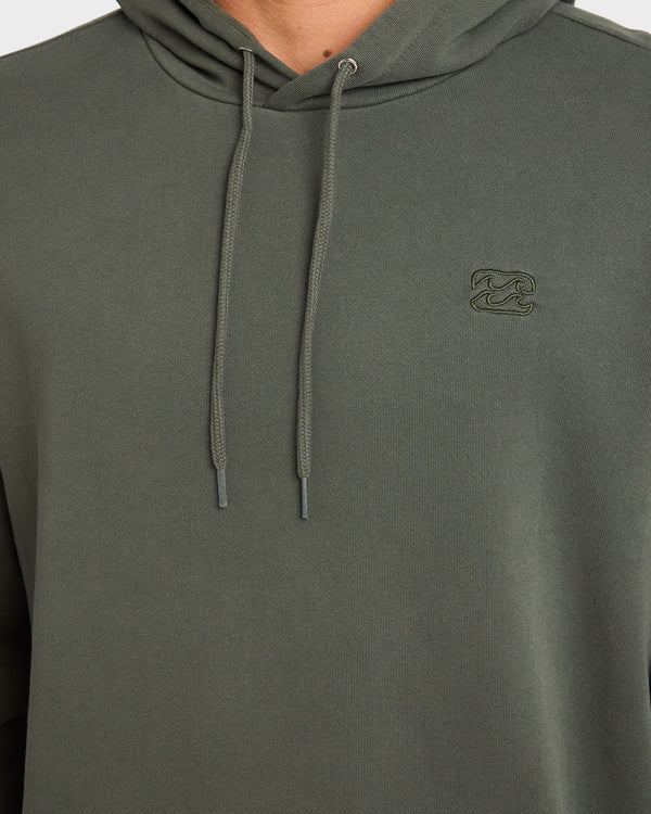 Billabong Premium Wave Washed Pullover - Deep Forest