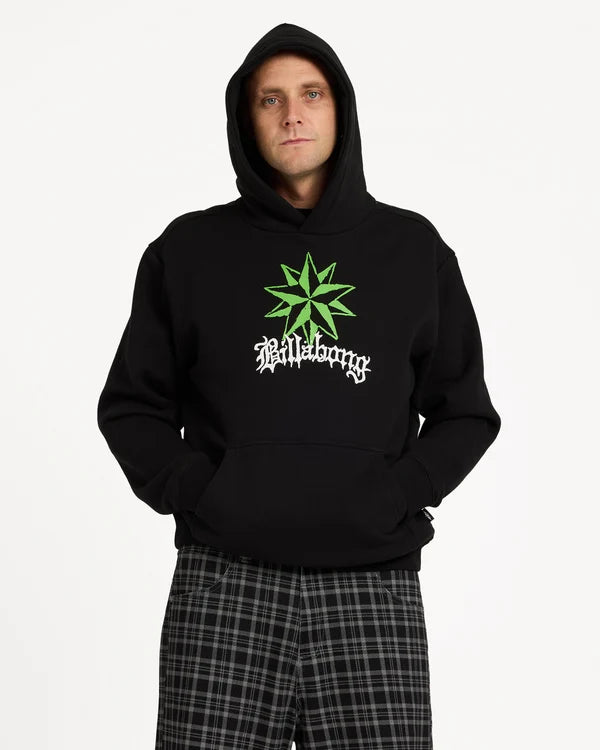 Billabong Neon Star Jumper - Black
