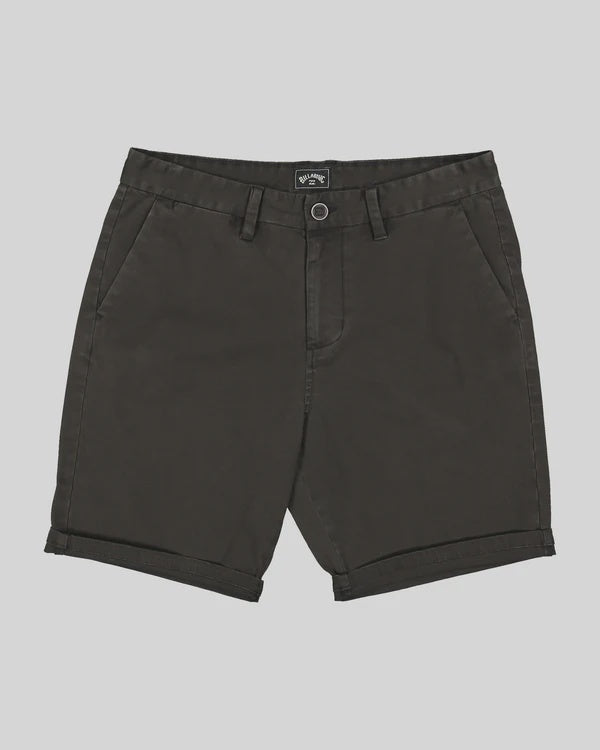 Billabong Wave Wash Twill 19" Short - Black