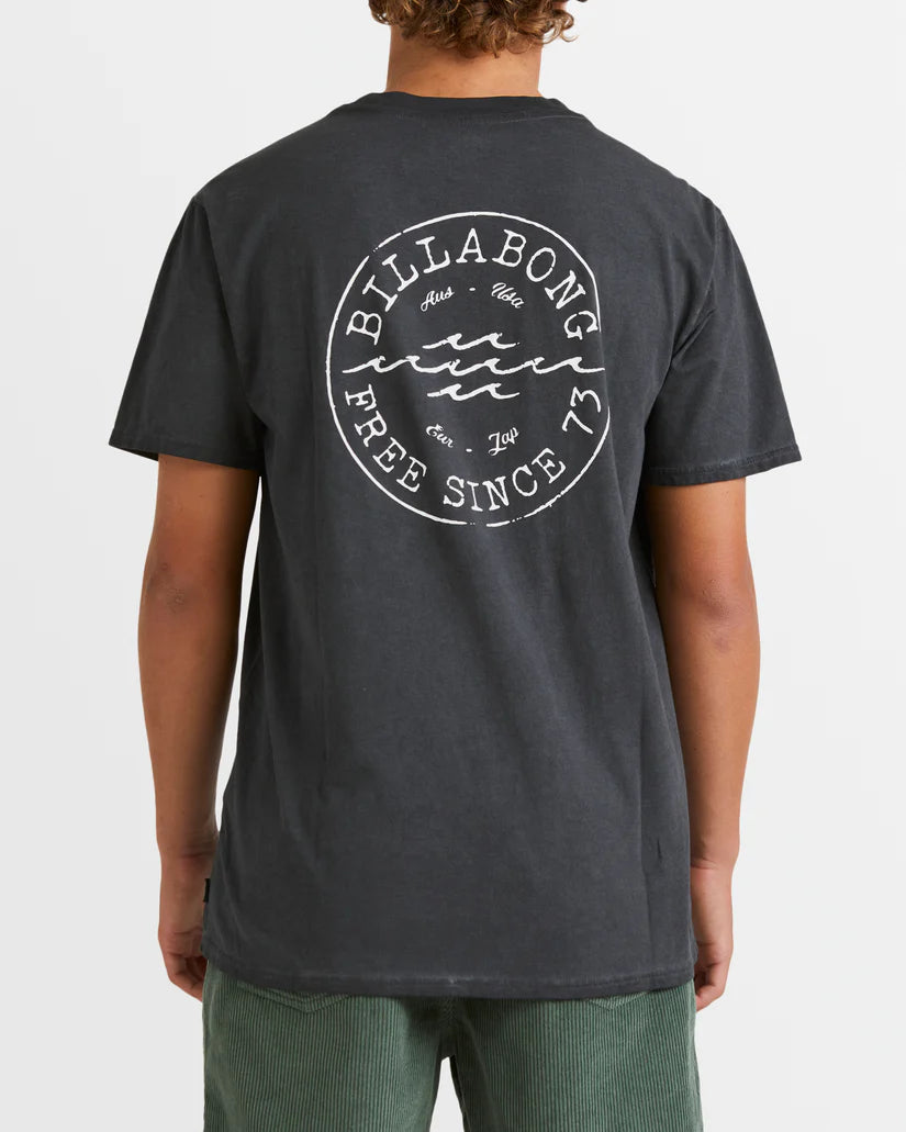 Billabong Big Wave Daz T-Shirt - Black