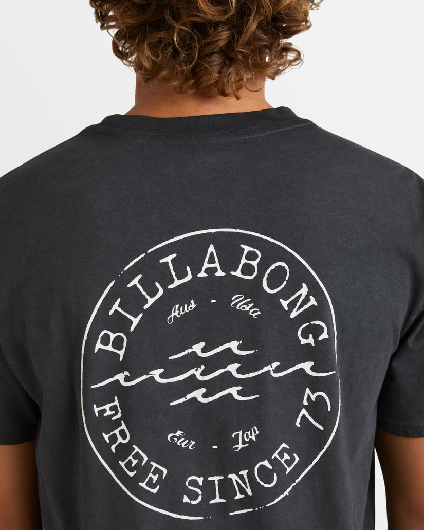 Billabong Big Wave Daz T-Shirt - Black