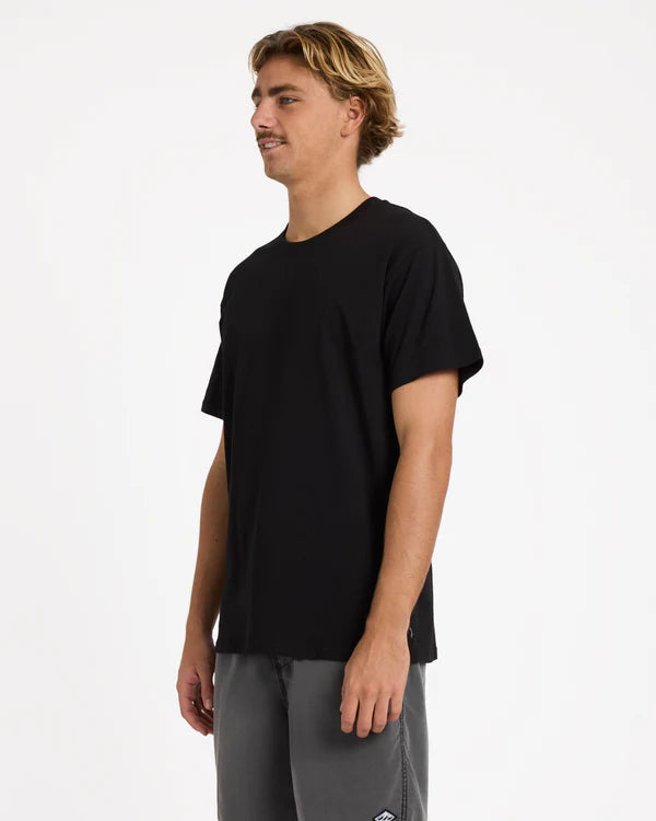 Billabong Premium Wave Wash Tee-Black