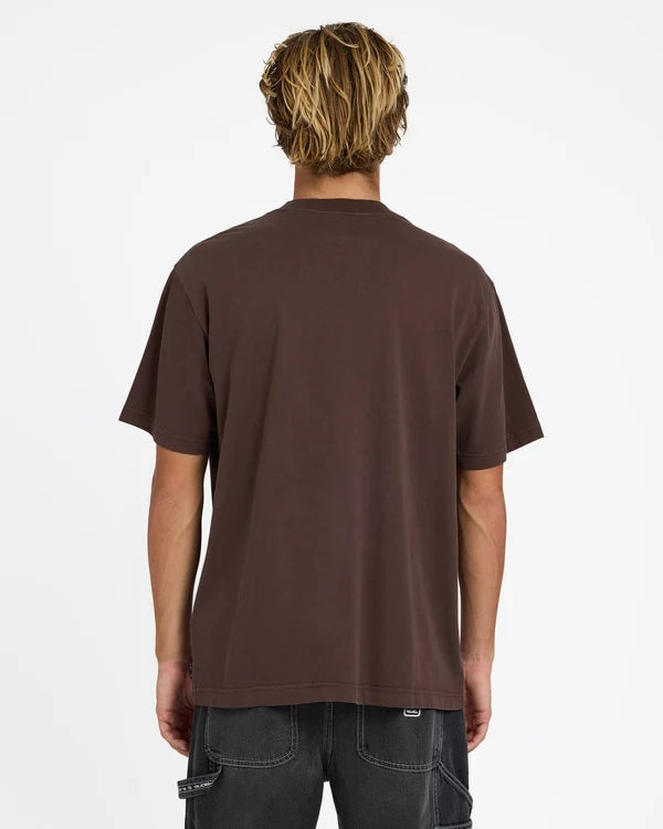 Billabong Premium Wave Wash Tee - Chocolate