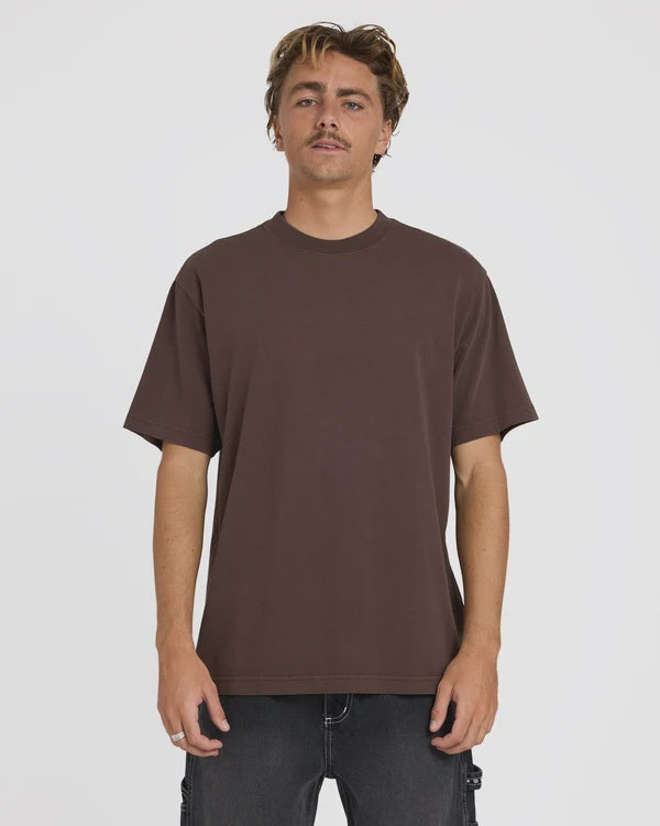 Billabong Premium Wave Wash Tee - Chocolate