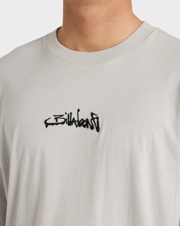 Billabong Invert SS Tee-Silver