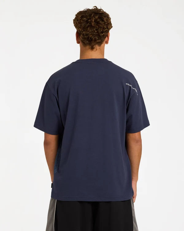 Billabong Spec Invert Tee - Dusty Indigo