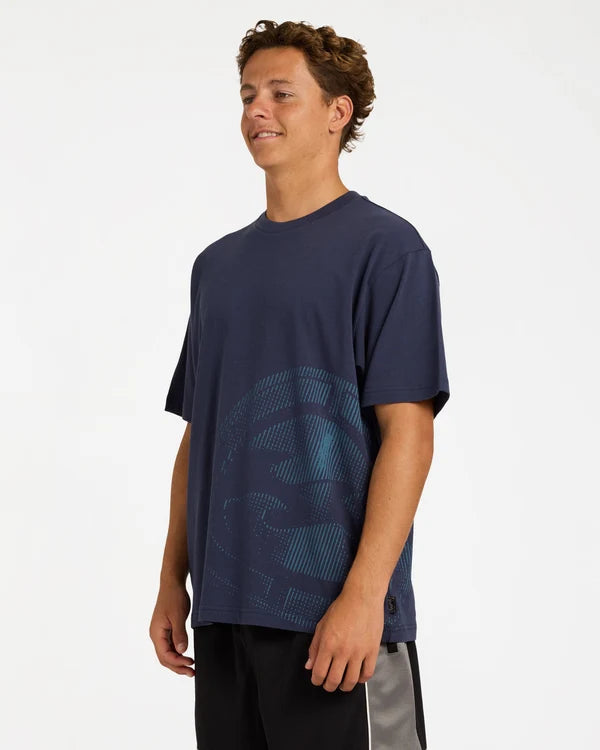 Billabong Spec Invert Tee - Dusty Indigo