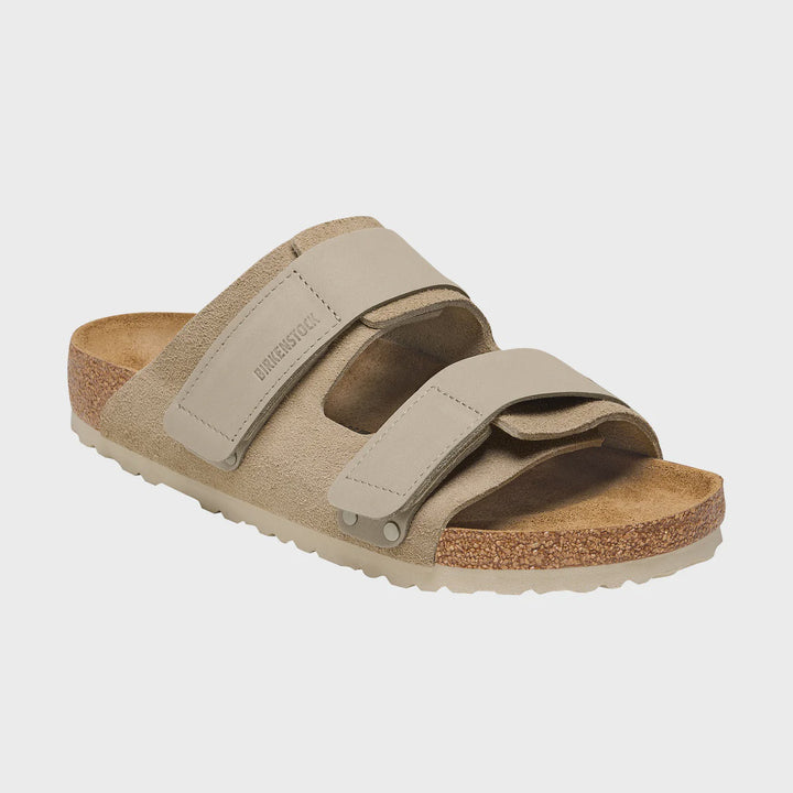 Birkenstock Uji Taupe Nubuck/Suede Leather Regular