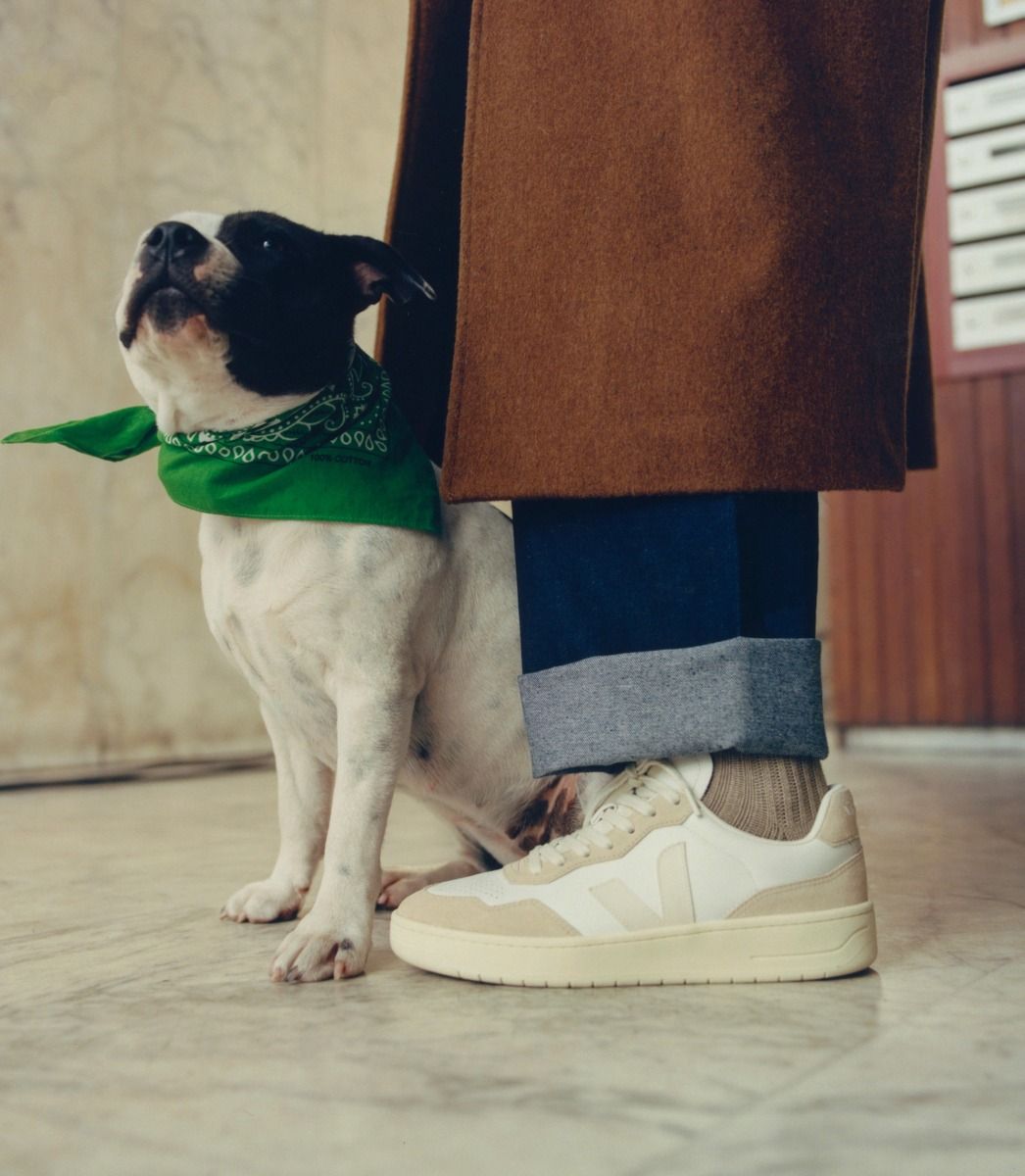 Veja V-90 Pierre Leather White