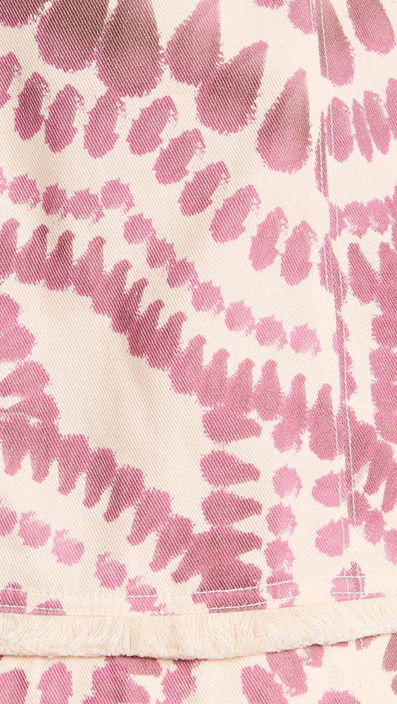 The Wolf Gang Estia Denim Mini Dress- Mandala