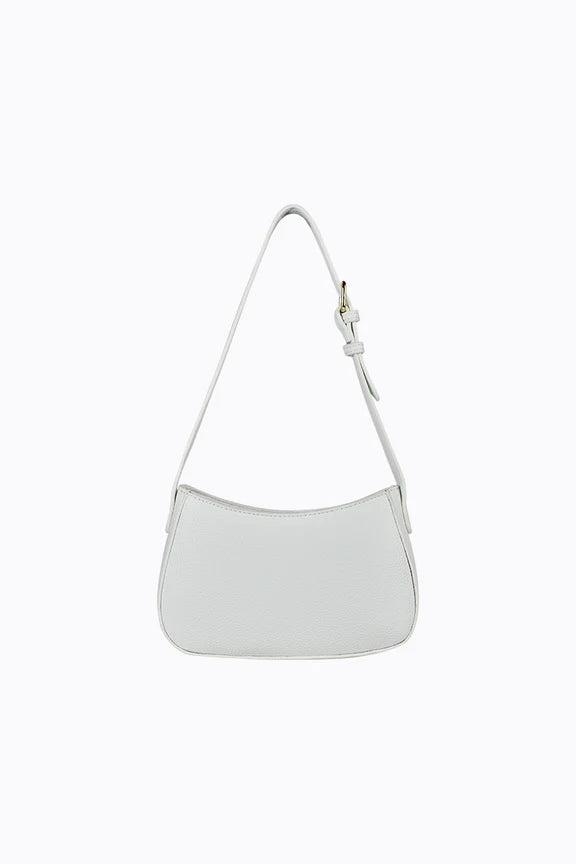 Peta + Jain Mood Shoulder Bag - White Pebble/Gold