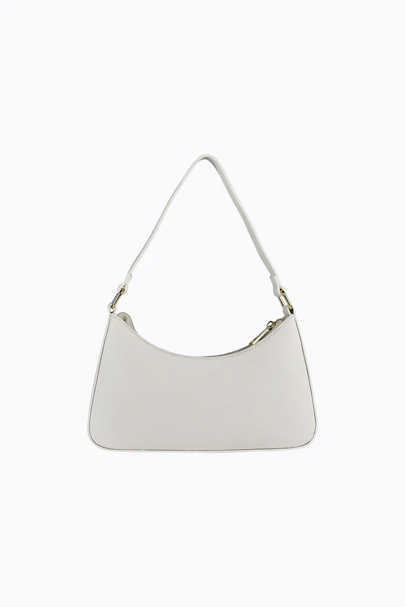 Peta + Jain Josee Shoulder Bag - White Smooth/Gold