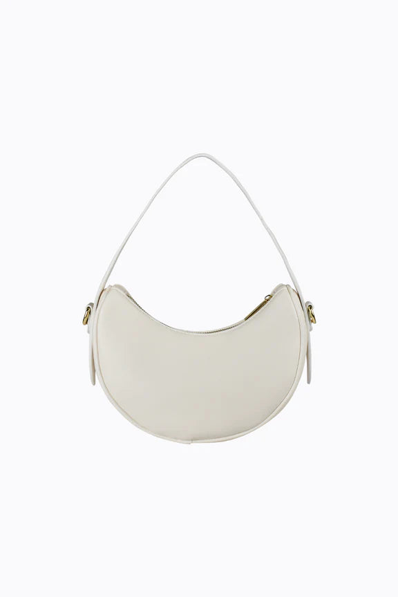 Peta + Jain Sunkissed Shoulder Bag - White Pu/Gold