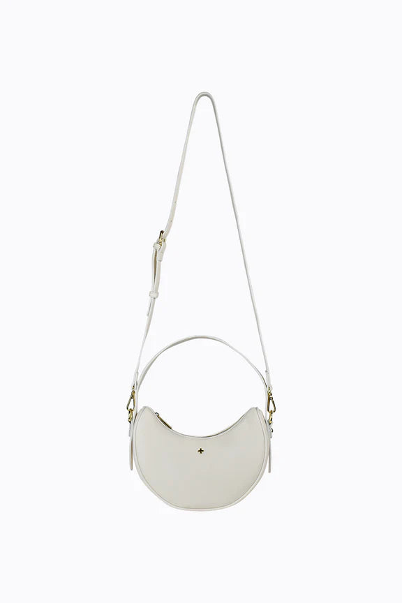 Peta + Jain Sunkissed Shoulder Bag - White Pu/Gold