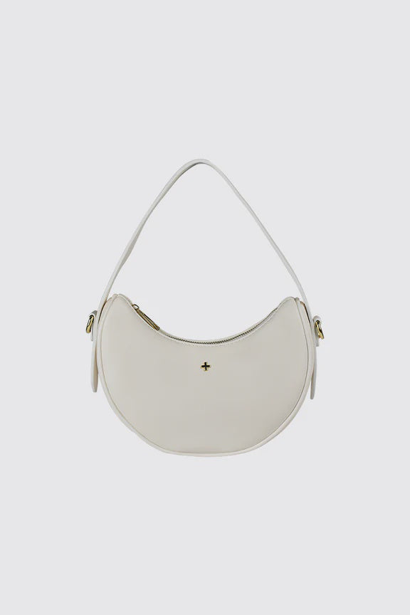 Peta + Jain Sunkissed Shoulder Bag - White Pu/Gold