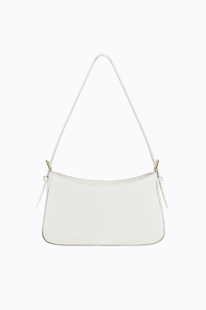 Peta + Jain Lilu Shoulder Bag-White Pebble/Gold