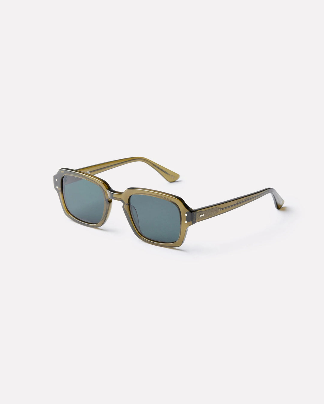 Epøkhe Wilson Sunglasses - Army Green Polished/Green