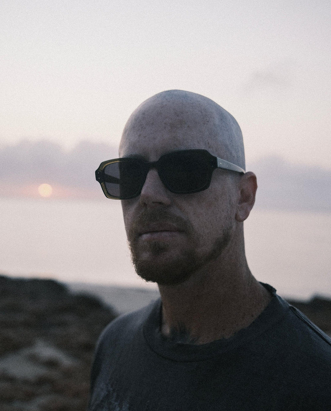 Epøkhe Wilson Sunglasses - Army Green Polished/Green