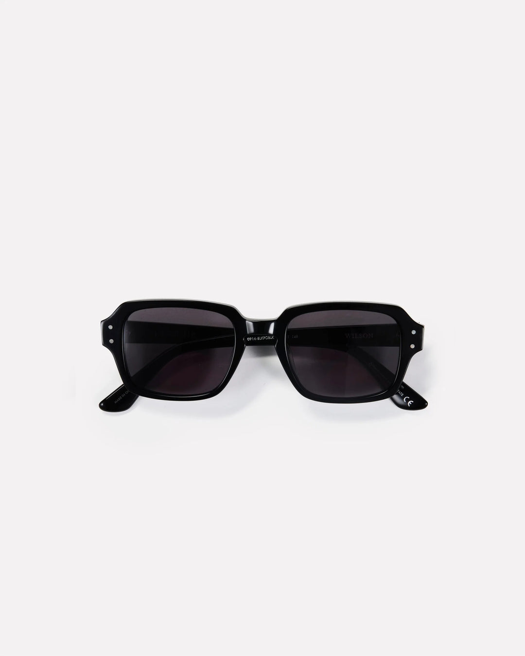 Epokhe Wilson Sunglasses- Black Polished/Black