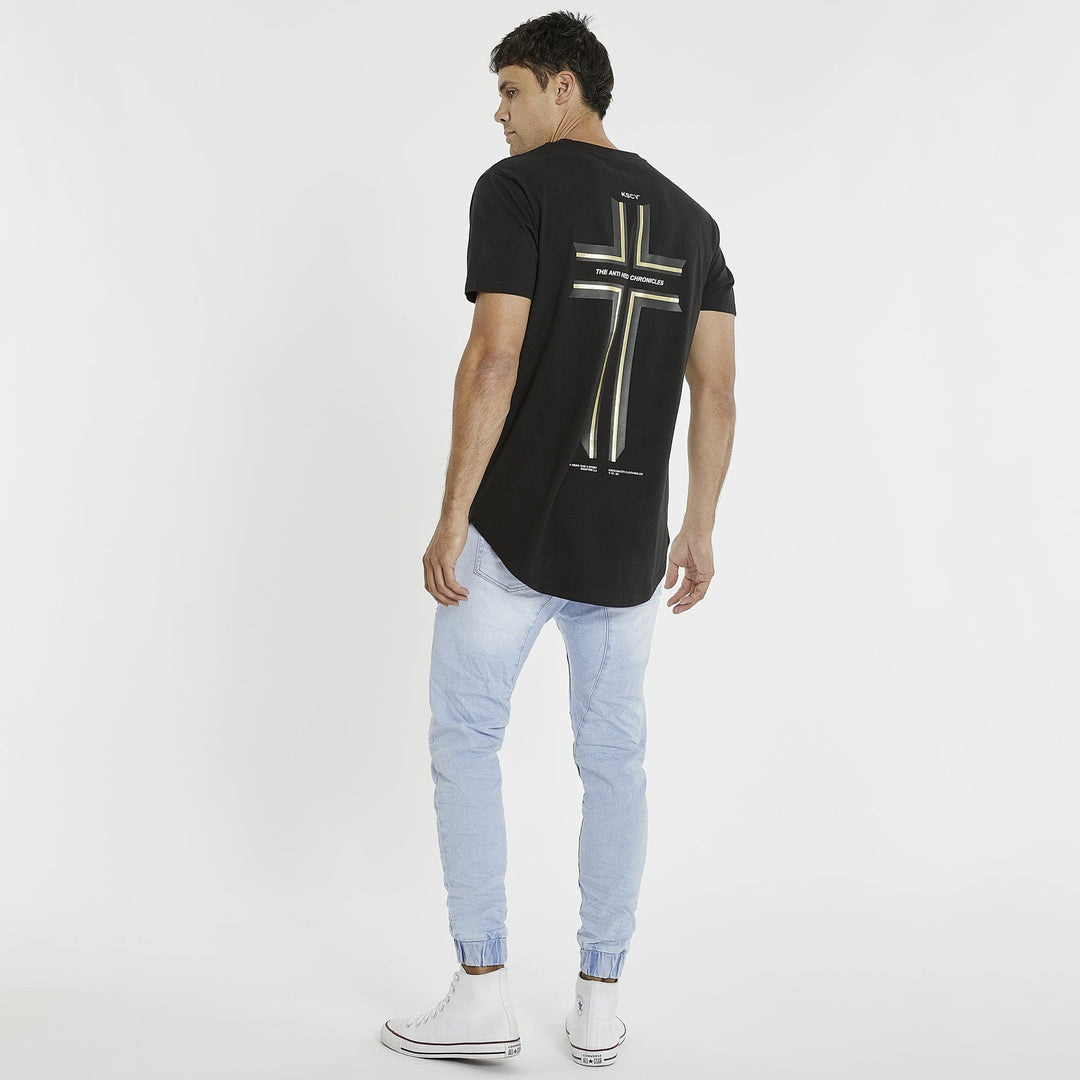 Kiss Chacey Zomp Dual Curved Tee - Jet Black
