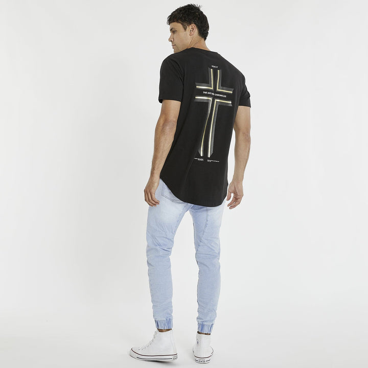 Kiss Chacey Zomp Dual Curved Tee - Jet Black