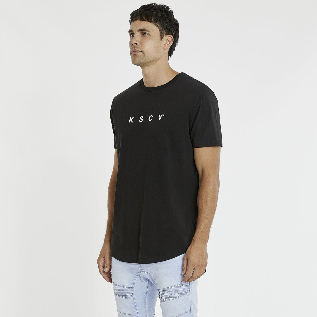 Kiss Chacey Zomp Dual Curved Tee - Jet Black