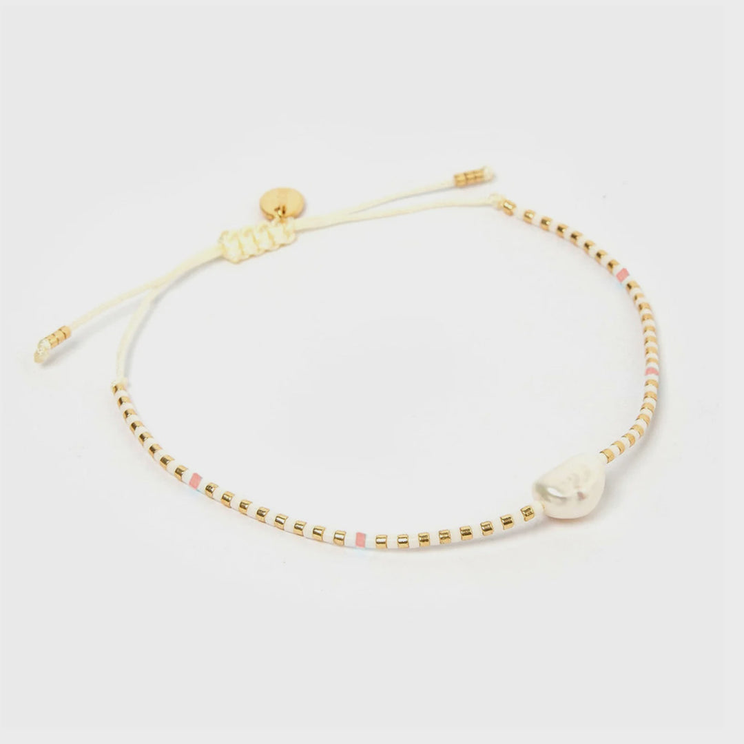 Arms Of Eve Charlotte Bracelet- White & Pink