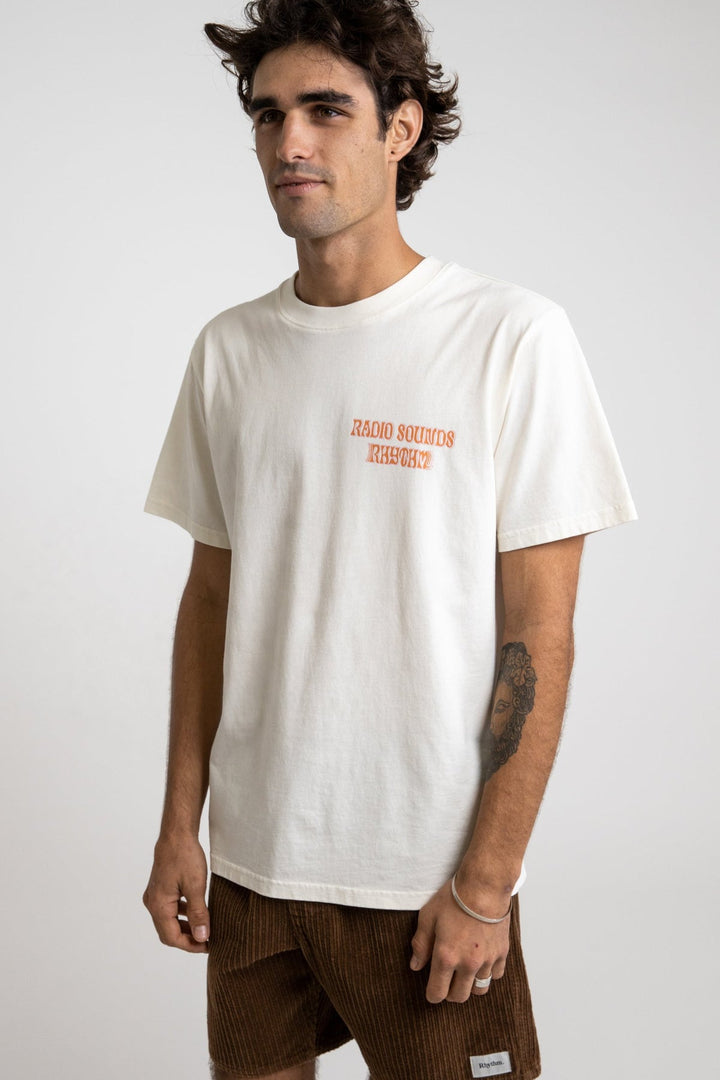 Reverb Short Sleeve Heritage T-Shirt - Vintage White