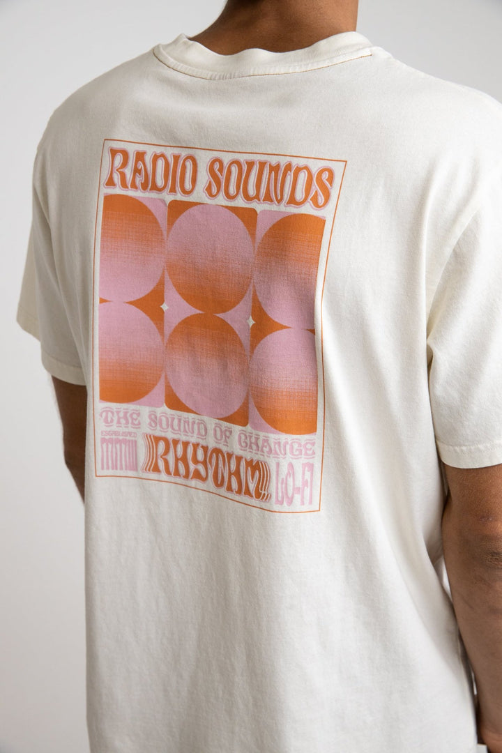 Reverb Short Sleeve Heritage T-Shirt - Vintage White