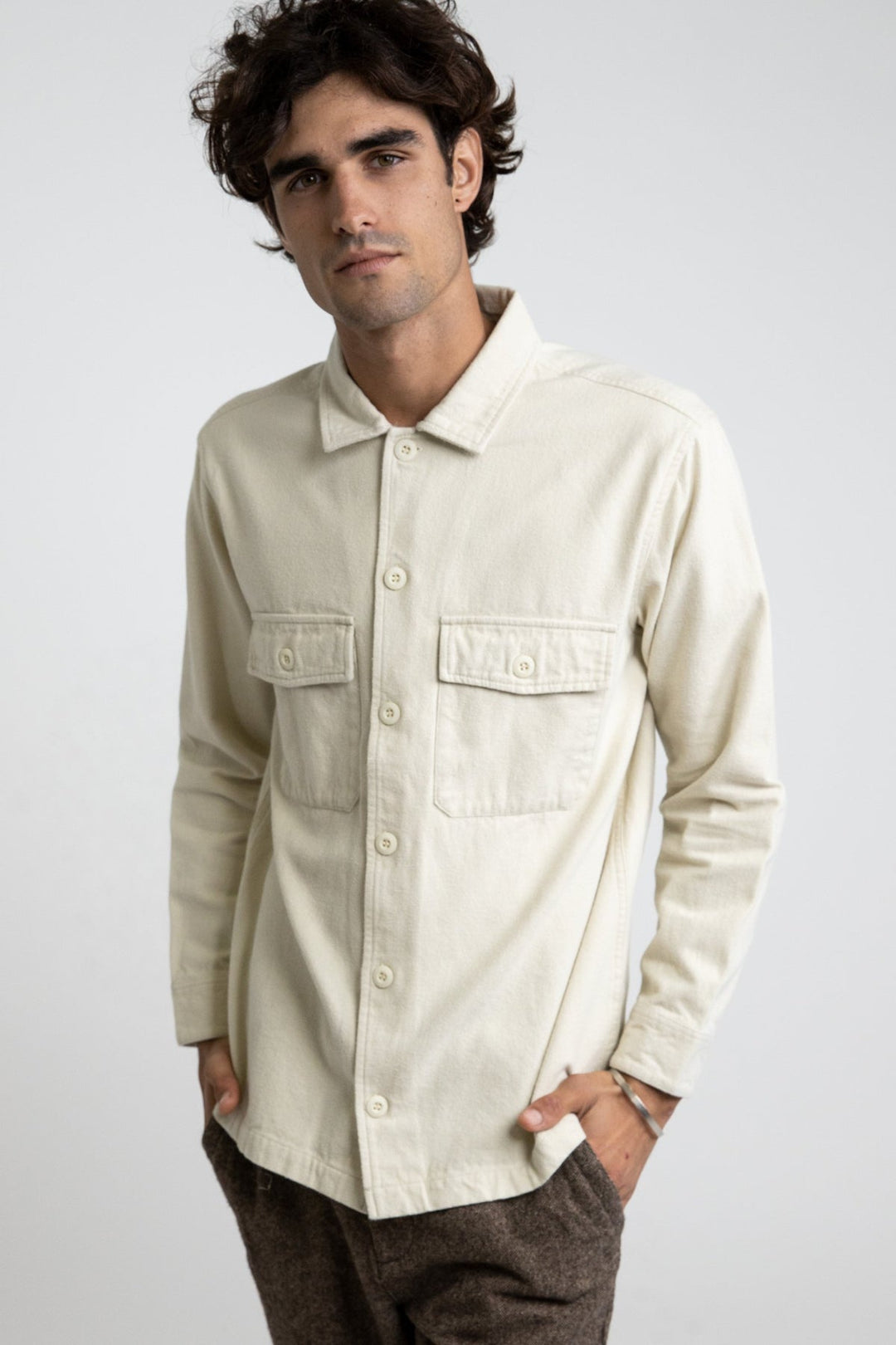 Savanna Long Sleeve Shirt - Natural