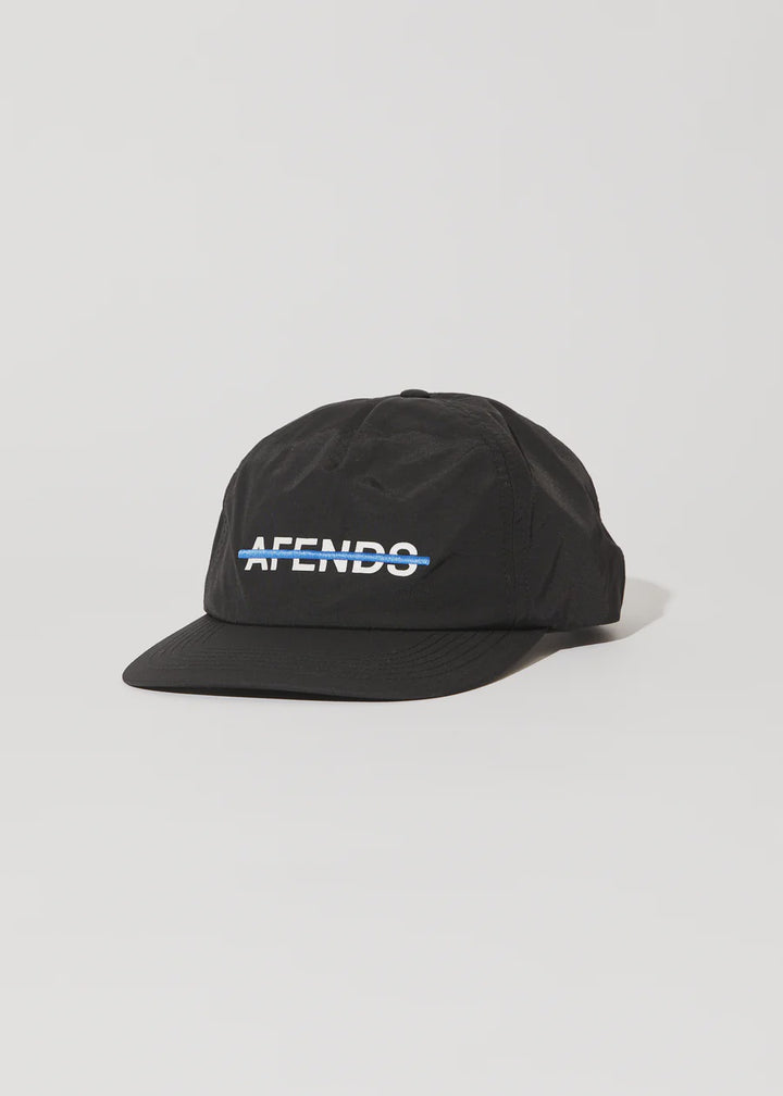 Liquid 5 Panel Cap - Black