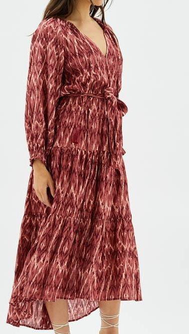 Kirsten Tiered Midi Dress