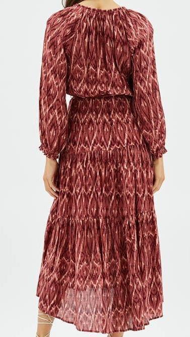 Kirsten Tiered Midi Dress