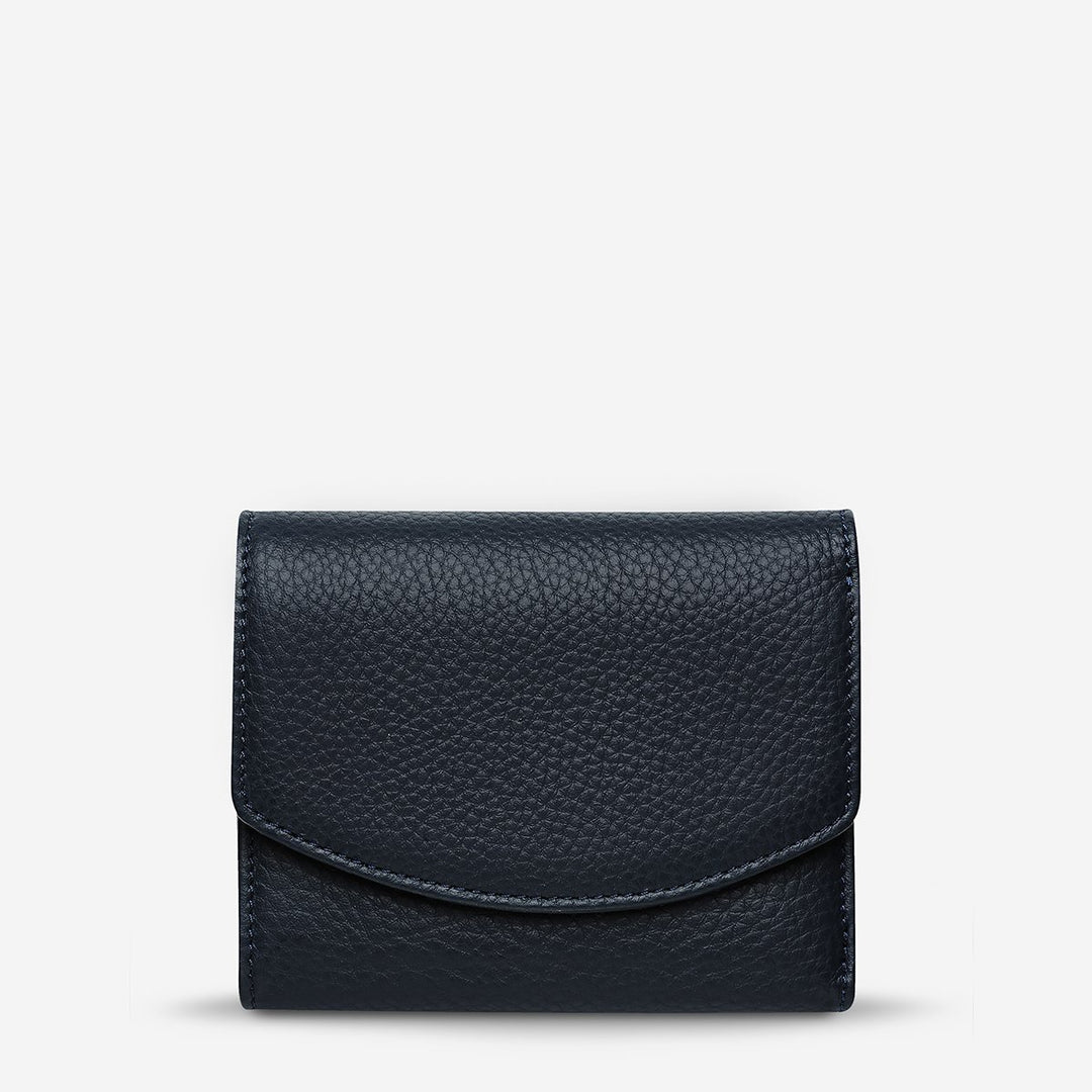 Status Anxiety Lucky Sometimes Wallet - Navy Blue
