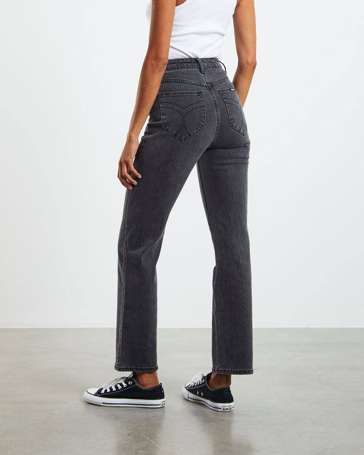 Rolla's Original Straight Jean - Brad Black