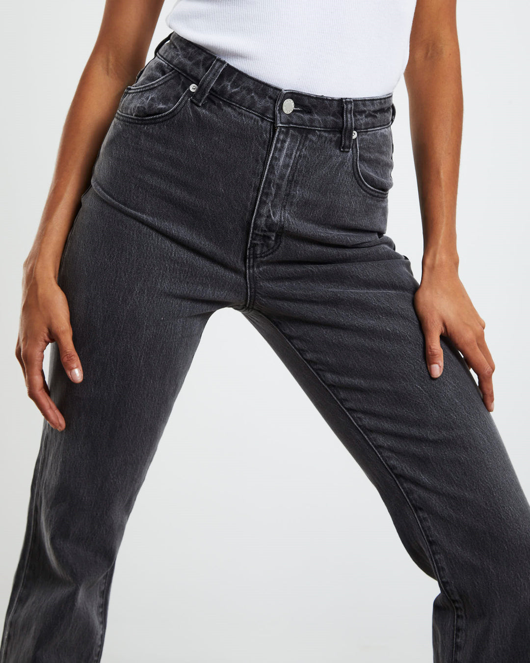 Rolla's Original Straight Jean - Brad Black