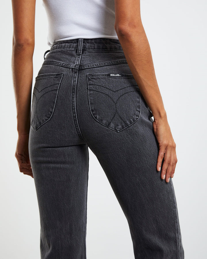 Rolla's Original Straight Jean - Brad Black