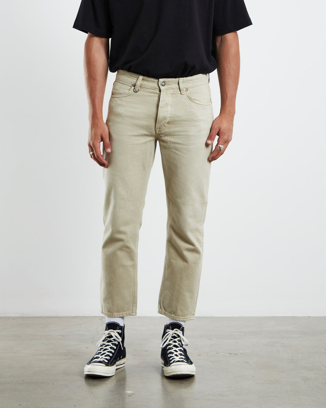 Neuw Denim Ray Straight Crop Jean - Beach
